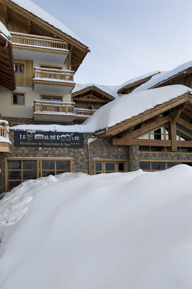 Cgh Residences & Spas Le Cristal De L'Alpe Alpe d'Huez Dış mekan fotoğraf