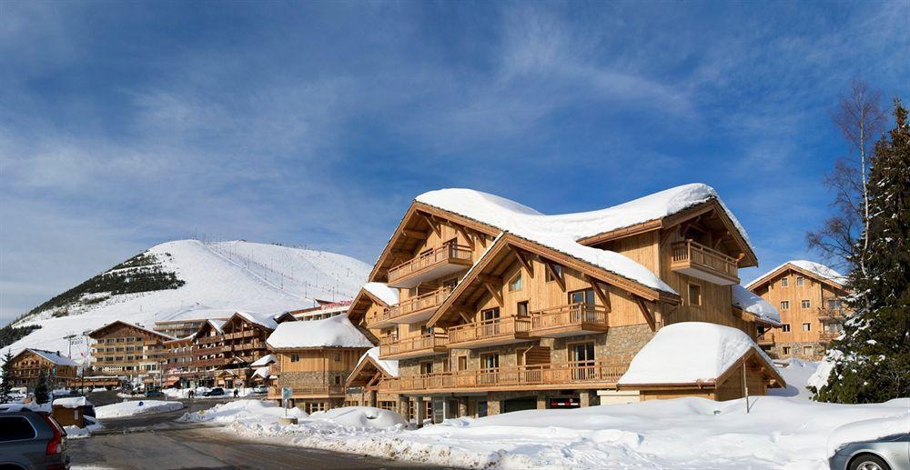 Cgh Residences & Spas Le Cristal De L'Alpe Alpe d'Huez Dış mekan fotoğraf