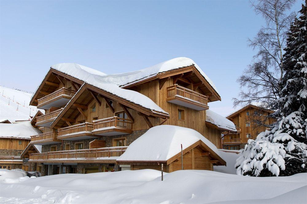 Cgh Residences & Spas Le Cristal De L'Alpe Alpe d'Huez Dış mekan fotoğraf