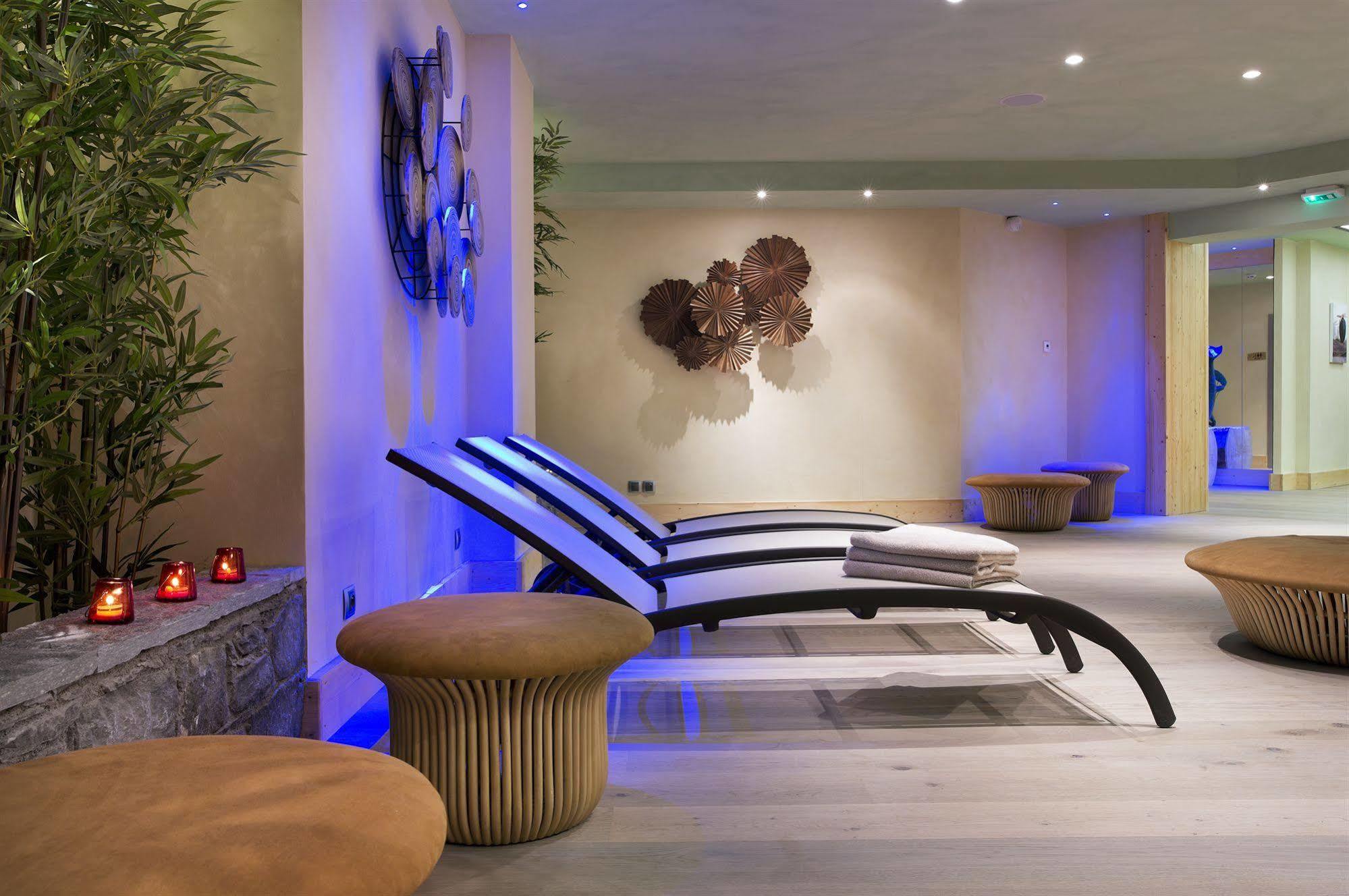 Cgh Residences & Spas Le Cristal De L'Alpe Alpe d'Huez Dış mekan fotoğraf