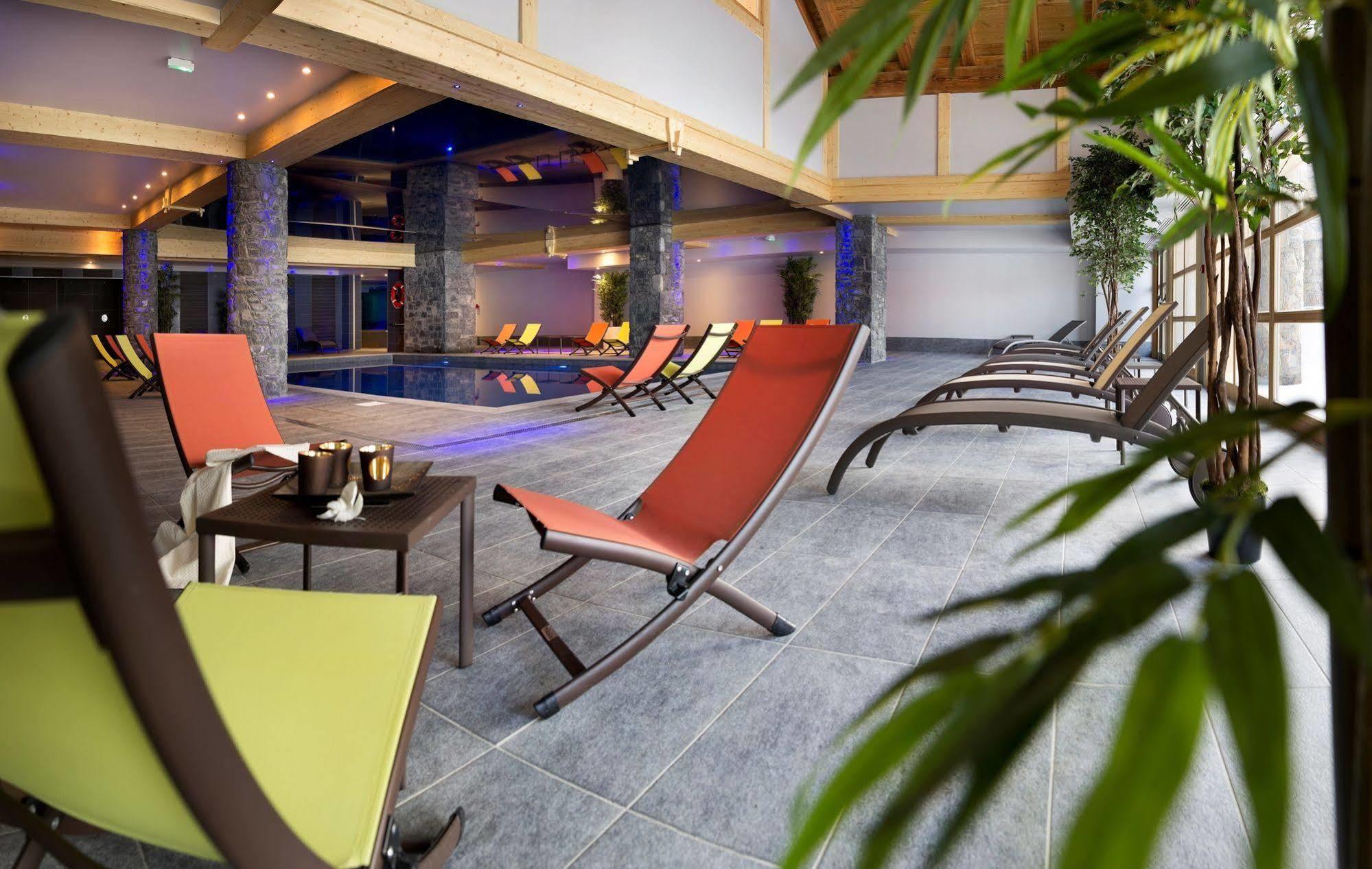 Cgh Residences & Spas Le Cristal De L'Alpe Alpe d'Huez Dış mekan fotoğraf