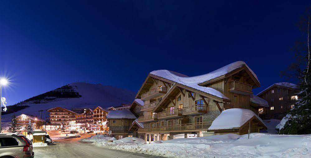 Cgh Residences & Spas Le Cristal De L'Alpe Alpe d'Huez Dış mekan fotoğraf